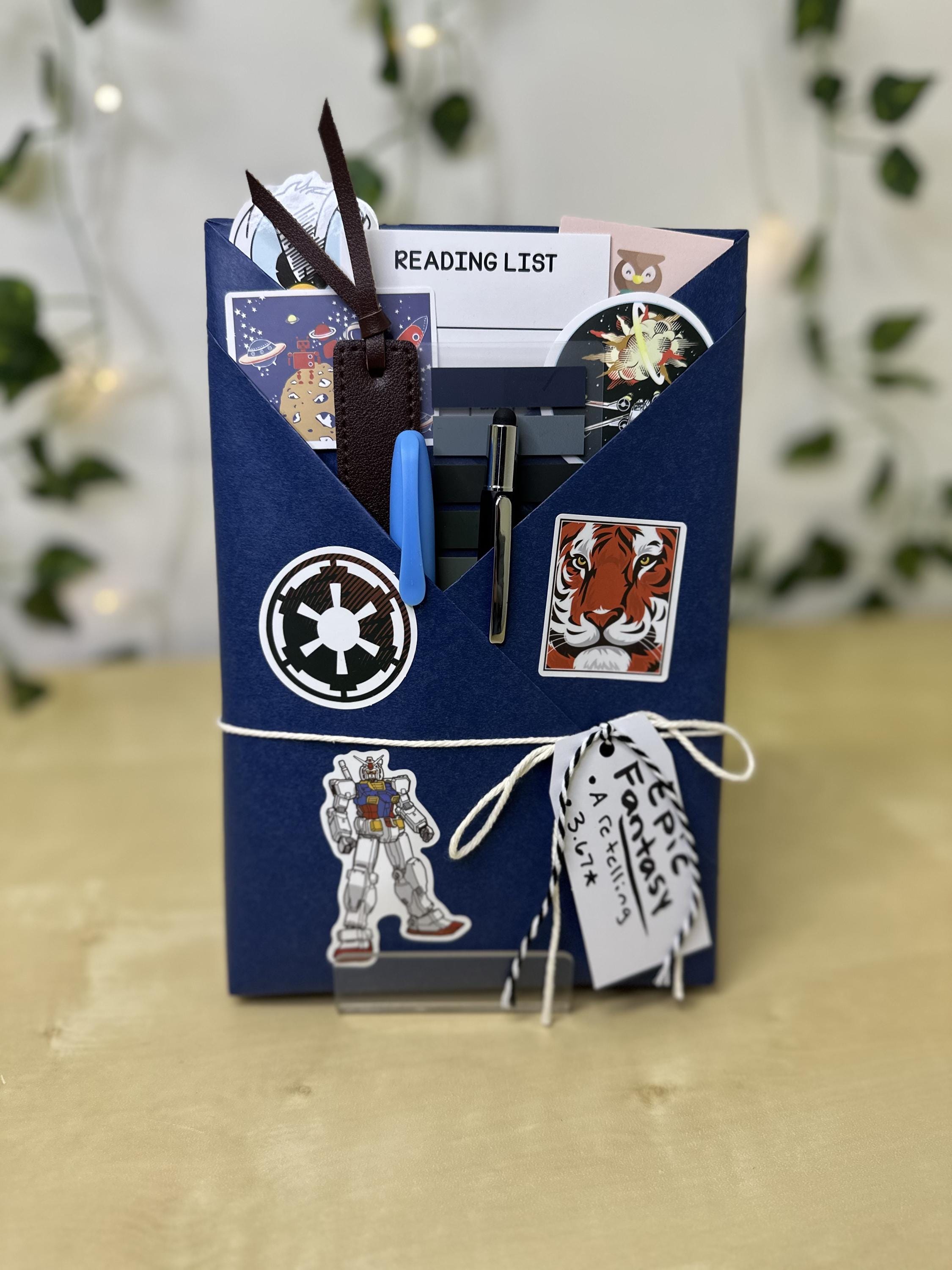 Blind Date with a Book for Men | Personalized Gift for Him | Book Lover Gift | Sports Biography, Epic Fantasy, Western, Horror, Sci-Fi