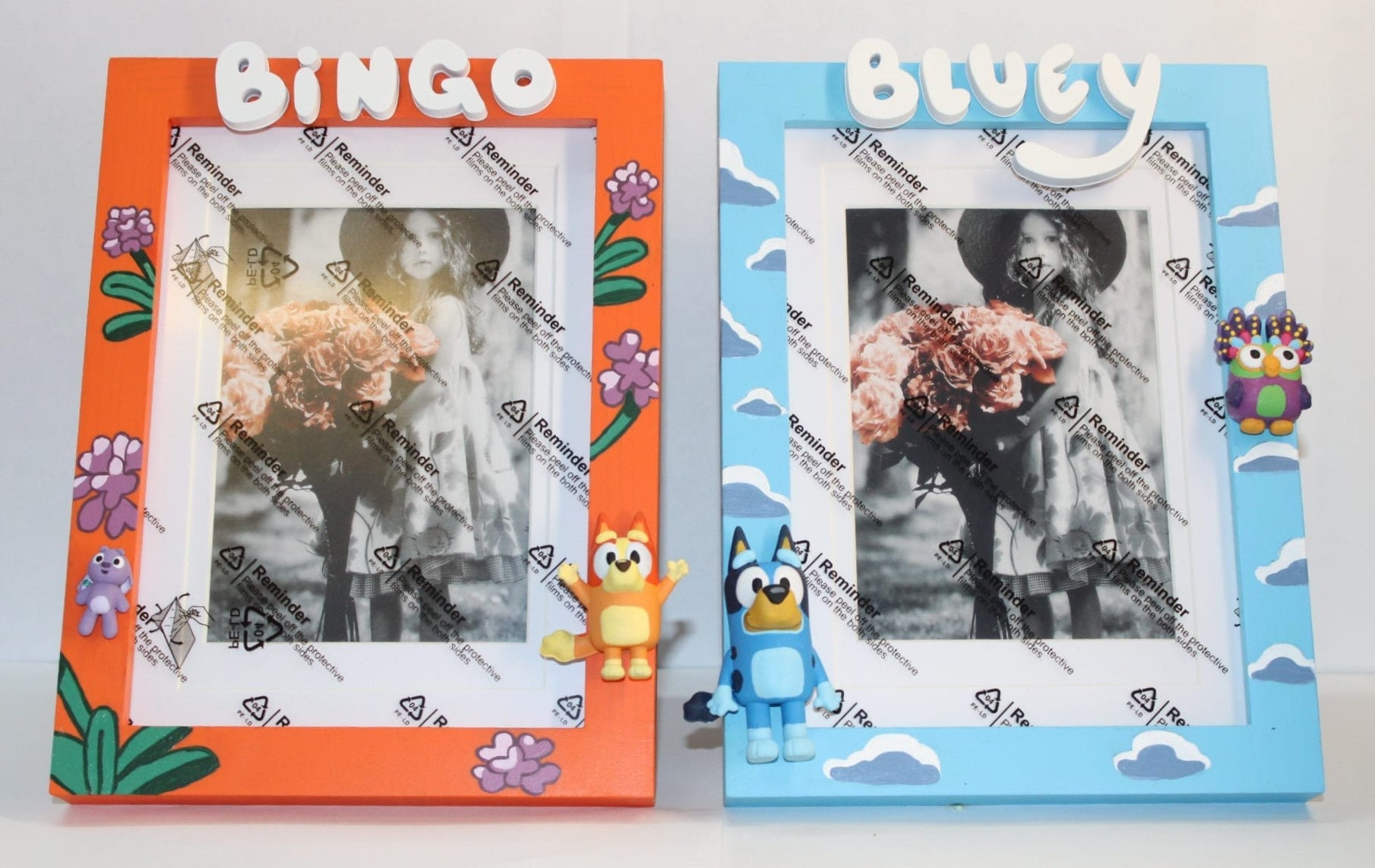 Bluey and Bingo Picture Frames Etsy