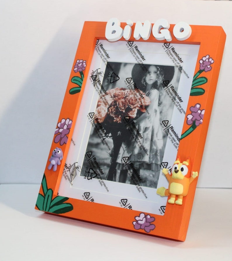 Bluey and Bingo Picture Frames Etsy