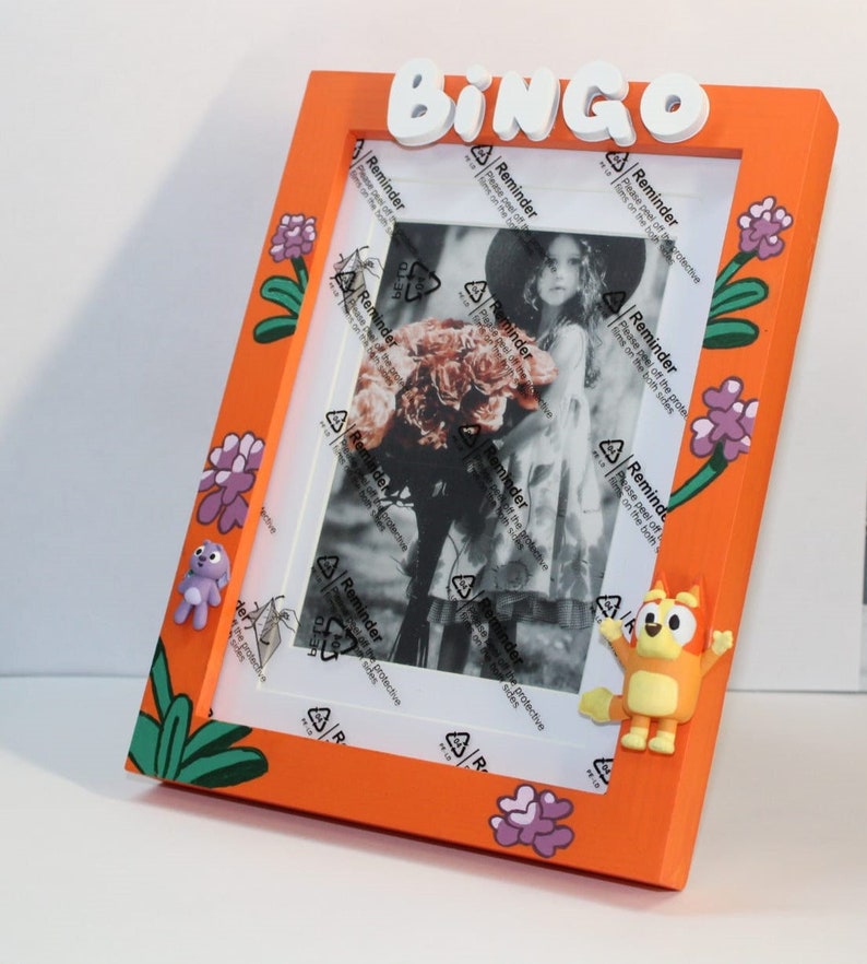 Bluey and Bingo Picture Frames Etsy