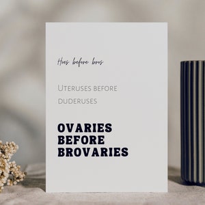Tarjeta del Día de Galentines, Tarjeta de Galentines imprimible, Hoes Before Bros, Tarjeta de San Valentín de la amistad, Imprimir desde casa, Descarga instantánea