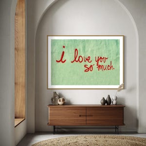 I Love You So Much Austin | Texas Wall Art | Texas Mural Photo | Austin Gift | Gallery Wall Art | Texas Photo Print | Austin TX Wall Art