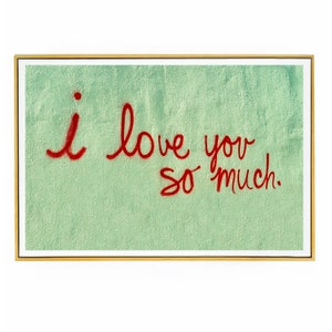 I Love You So Much Austin | Texas Wall Art | Texas Mural Photo | Austin Gift | Gallery Wall Art | Texas Photo Print | Austin TX Wall Art