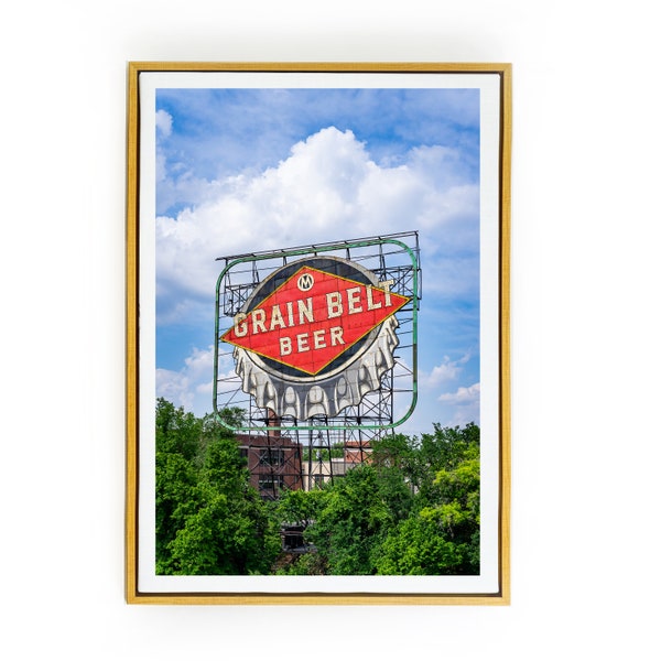 Grain Belt Beer Sign Etsy