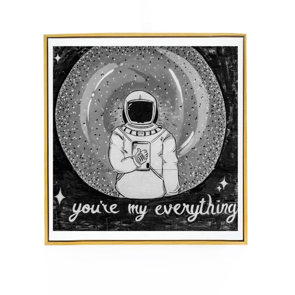 You're My Everything Mural | Austin Texas Photo | Gallery Wall Art | Mural Wall Art | Austin Gift | Metal Photo Print | Canvas Wall Art