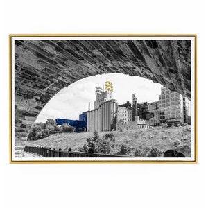 Gold Medal Flour Sign | Guthrie Theater | Gallery Wall Art | Minneapolis MN Photo | Metal Photo Print | Minnesota Wall Art | Mpls Fine Art
