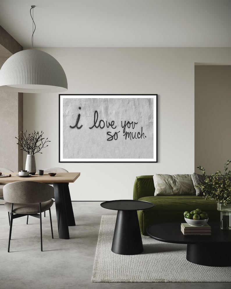 I Love You So Much Austin | Texas Wall Art | Texas Mural Photo | Austin Print | Gallery Wall Art | Unframed Photo Print | ATX Mural Artwork image 1
