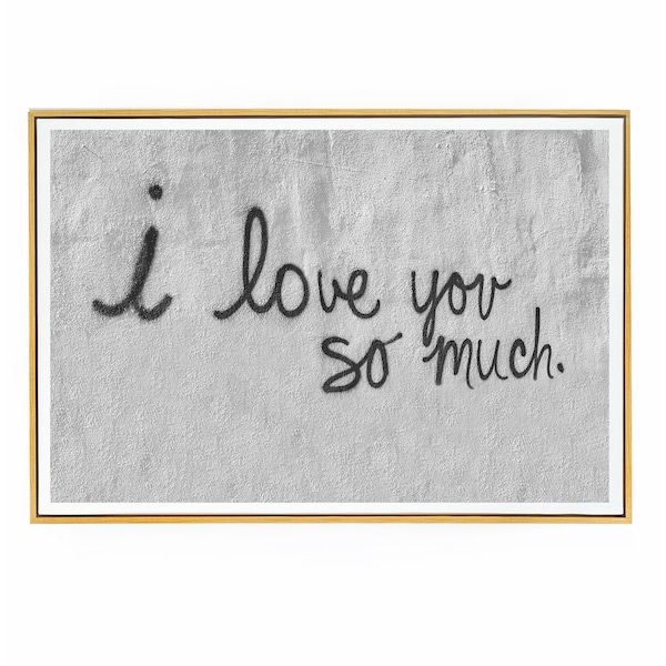 I Love You So Much Austin | Texas Wall Art | Texas Mural Photo | Austin Gift | Gallery Wall Art | Metal Photo Print | Canvas Wall Art