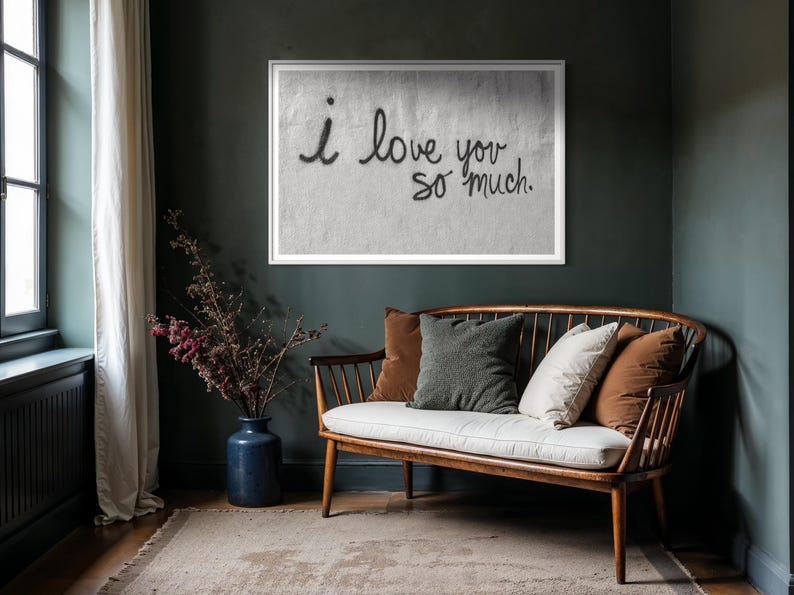 I Love You So Much Austin | Texas Wall Art | Texas Mural Photo | Austin Print | Gallery Wall Art | Unframed Photo Print | ATX Mural Artwork image 2