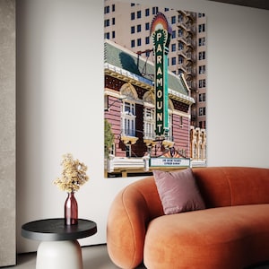 Austin Paramount Theater | Austin Texas Print | Gallery Wall Art | Austin Texas Photo | Unframed Photo Print | Texas Wall Art | Marquee Sign