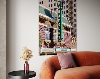 Austin Paramount Theater | Austin Texas Print | Gallery Wall Art | Austin Texas Photo | Unframed Photo Print | Texas Wall Art | Marquee Sign