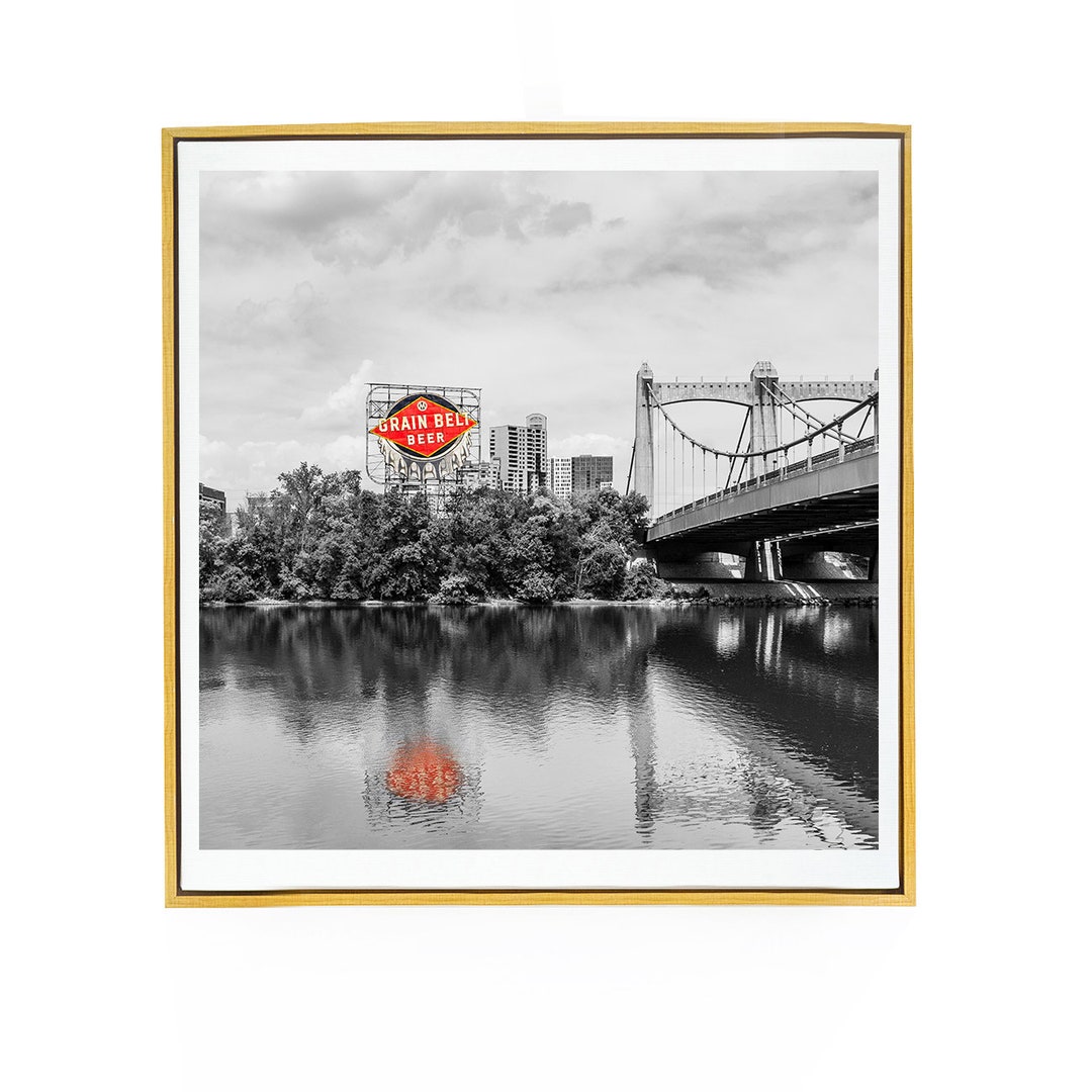 Grain Belt Sign Neon Beer Sign Gallery Wall Art Minneapolis MN Photo