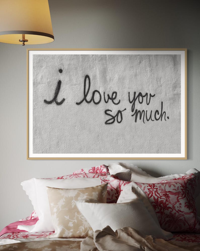 I Love You So Much Austin | Texas Wall Art | Texas Mural Photo | Austin Print | Gallery Wall Art | Unframed Photo Print | ATX Mural Artwork image 4