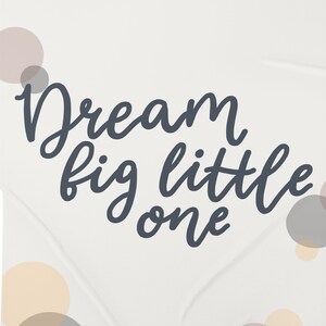 Boho Baby Swaddle Blanket, Newborn Baby Swaddle Jersey Blanket, Coming Home Baby Outfit, Hospital Photo Receiving Blanket, Dream Big Little