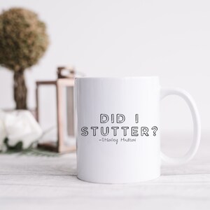 The Office Coffee Mug, The Office Tv Show Mug, The Office Mug, The Office TV show 11 oz Mug, Dwight Schrute Fan Gift,Stanley Hudson Gift Mug