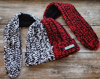 Split Hare Bunny Ear Beanie