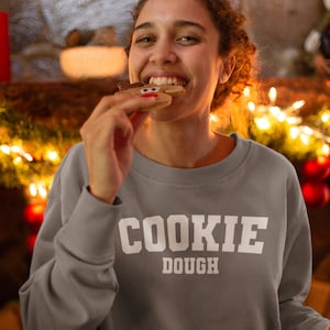 Cookie Dough Sweatshirt Varsity Unisex Heavy Blend Crewneck