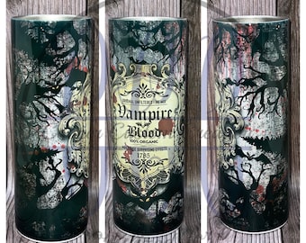 Vampire blood tumbler / vampire tumbler / Halloween tumbler / colorato / per lei / per lui