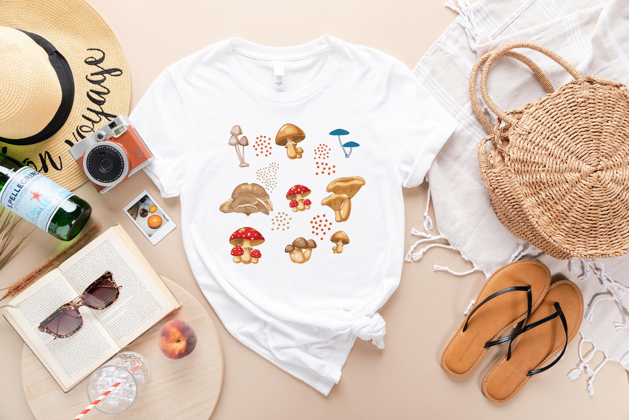 Discover Aesthetic Mushroom Shirt, Magic Mushroom T-Shirt