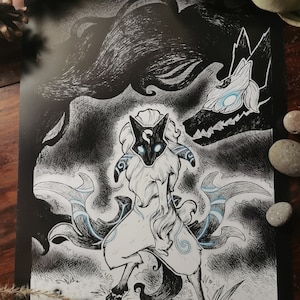 Kindred -League of Legends- Print A4 (21 x 29,7cm)