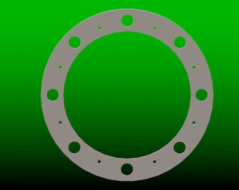Drill Template 8x170 to 8x6.5 DXF File Only!
