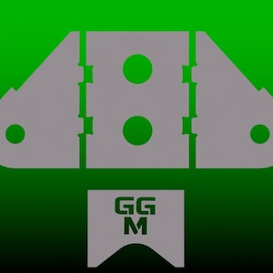 2.625in Chassis Link Bracket Package DXF & Parasolid File Download Only