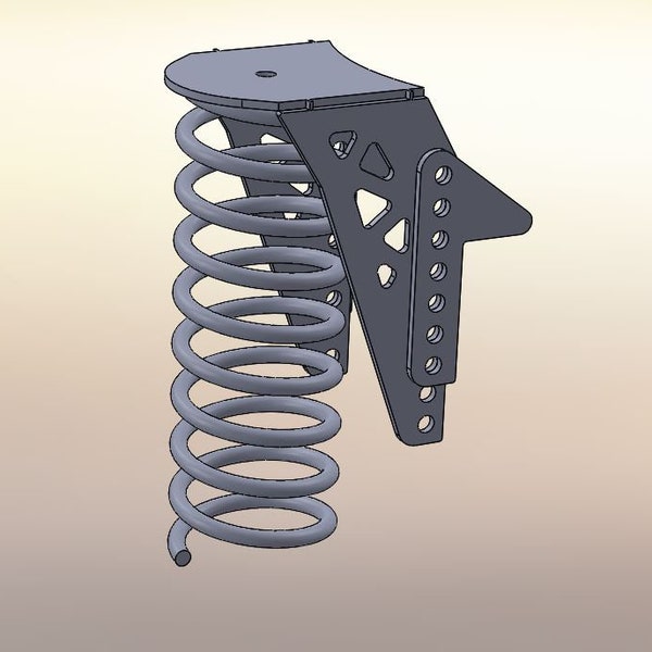 Adjustable Coil Bucket DXF File