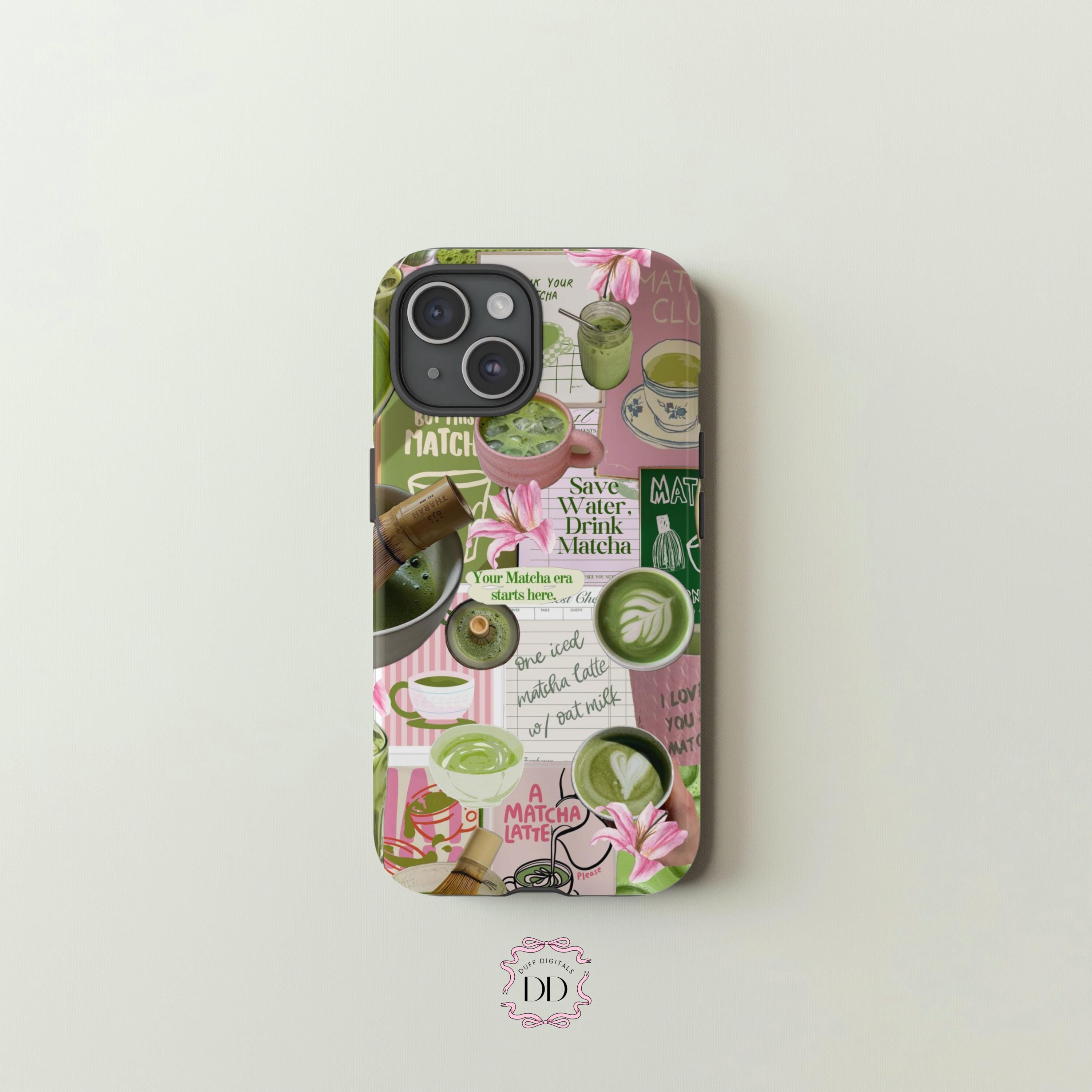 MATCHA Phone Case, Matcha Drink, Green Pink Phone Case for iPhone 16 15 14 13 12 11 Pro Max Mini Xr Xs X Plus, Samsung Galaxy, Google Pixel - Etsy MATCHA Phone Case, Matcha Drink, Green Pink Phone Case for iPhone 16 15 14 13 12 11 Pro Max Mini Xr Xs X Plus, Samsung Galaxy, Google Pixel - Etsy
