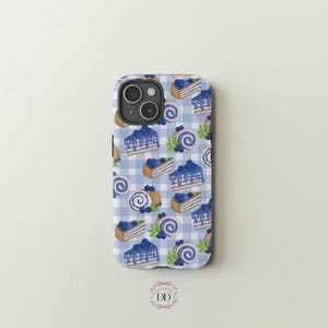 Ciasto z jagodami, Desery z ciasta z jagodami, iPhone 16 15 14 13 12 11 Pro Max mini XR XS X Plus 8, Samsung Galaxy S24 S23 S22, Google Pixel 9 Pro