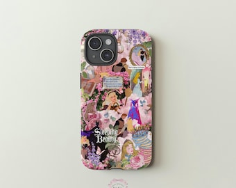 SLEEPING BEAUTY Phone Case, Aurora Disney Princess, Disney Vacation, iPhone 17 16 15 14 13, Samsung Galaxy 25 24 23 22, Google Pixel 9 8 7 6