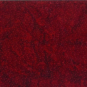 Hoffman Bali Batiks 885 560 Red Velvet Dot Batik Blender Cotton Fabric BTY