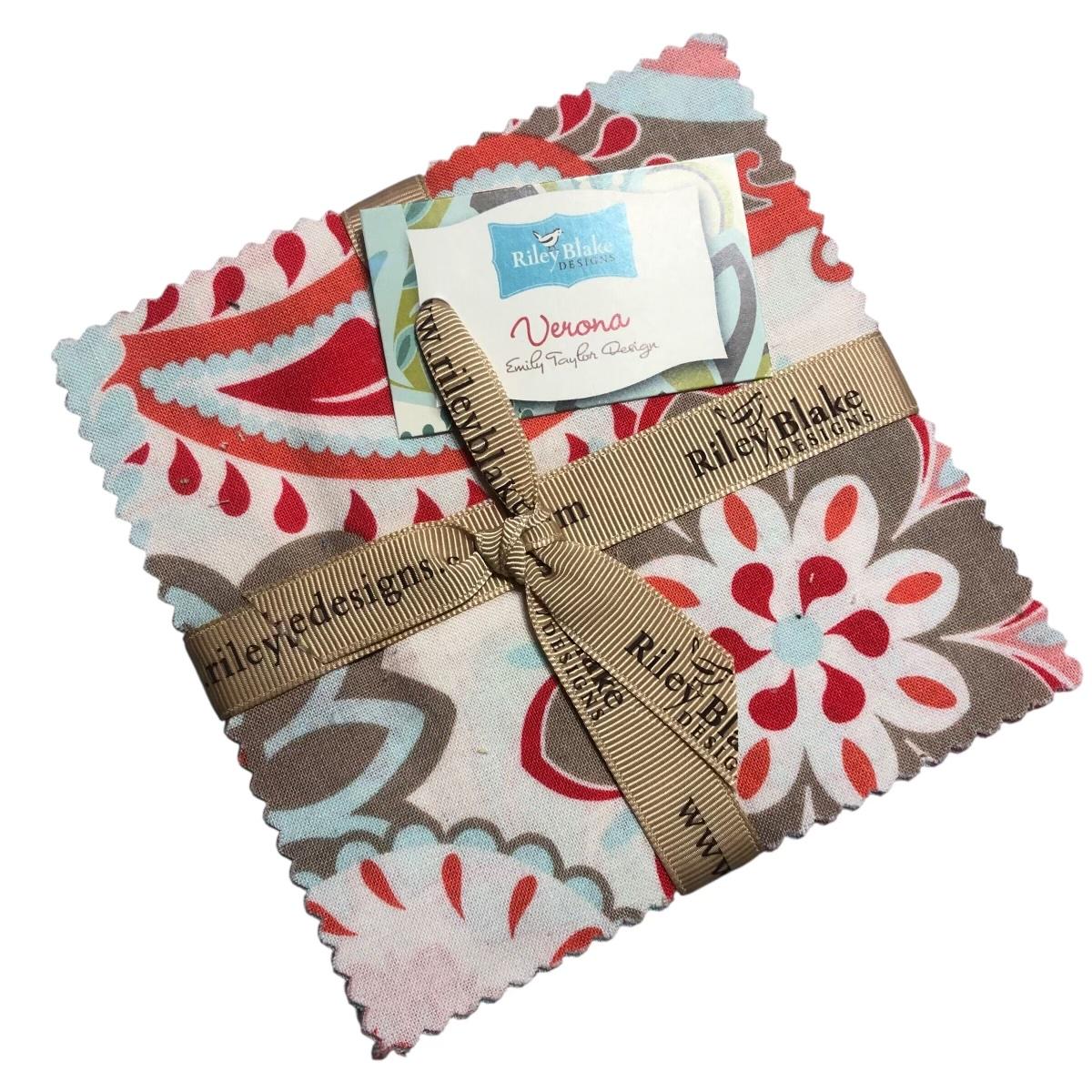 Pack De Carrés De Couette Patriotique 'God Bless The USA' - 5 Pouces - 100% Coton - Neuf - Quilting