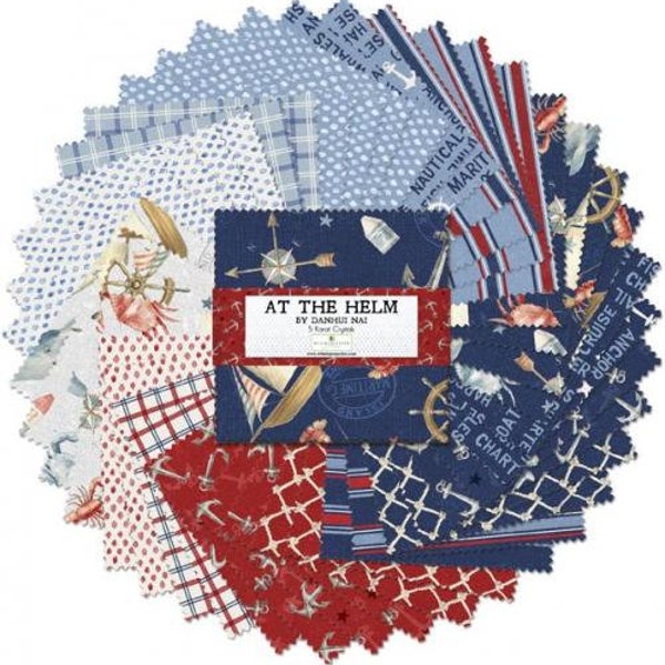 At the Helm 5 Karat Crystals Danhui Nai Wilmington Prints 5 X 5 Squares Pack Of 42 508-716-508