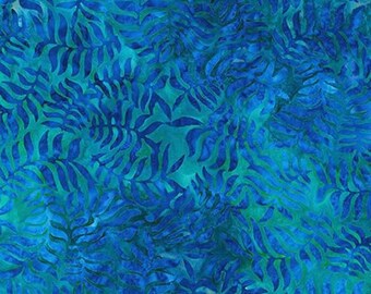 Artisan Batiks Hidden Valley AMD-20842-81 Turquoise Cotton Fabric Robert Kaufman BTY