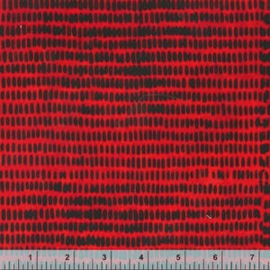 Anthologie Batik Baliscapes Kollektion Scarlet Flame Baumwollstoff 2271Q-X BTY
