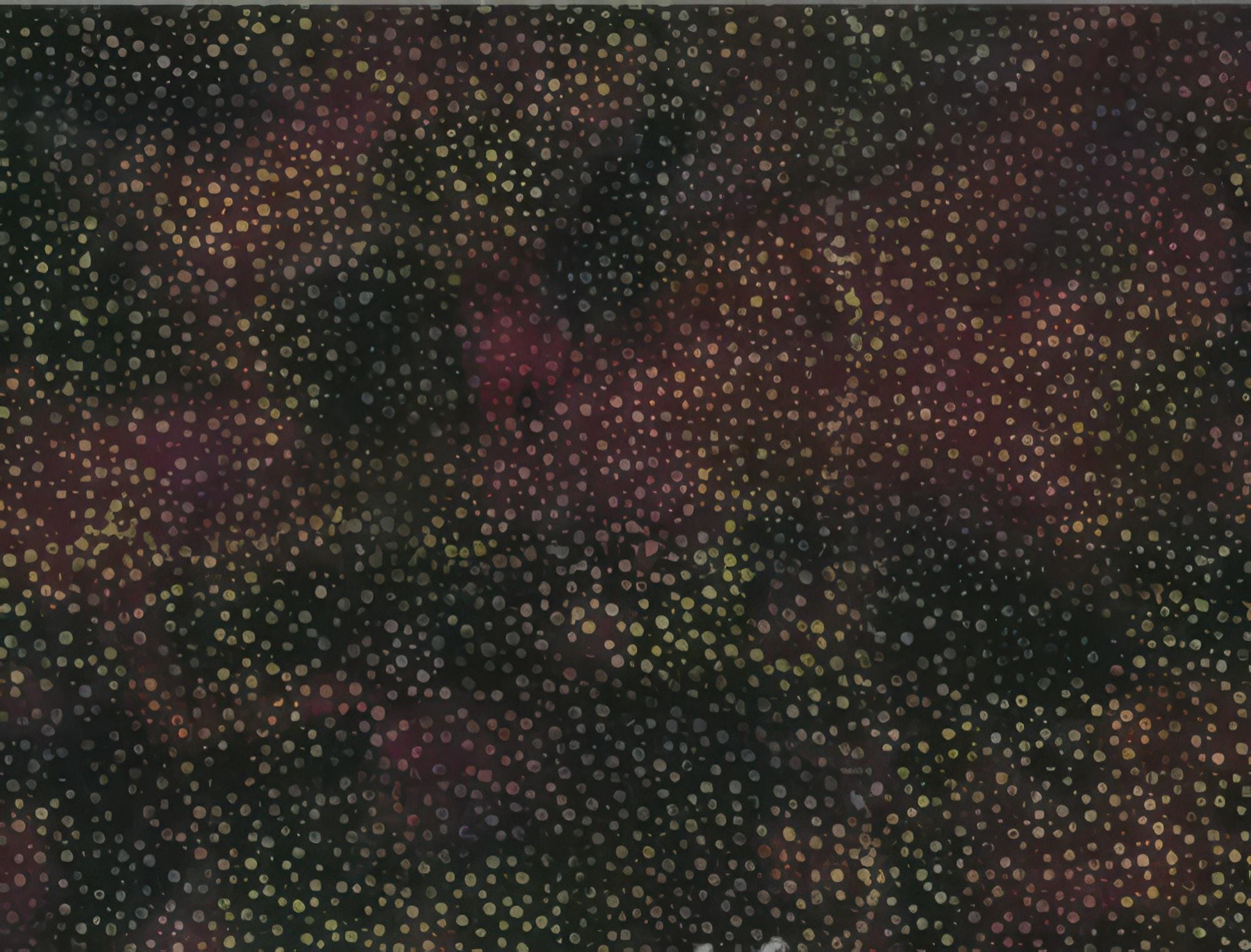 Hoffman Dot Batik 885-390 Zinfandel Jewel Tone Hand Dyed Cotton Fabric BTY