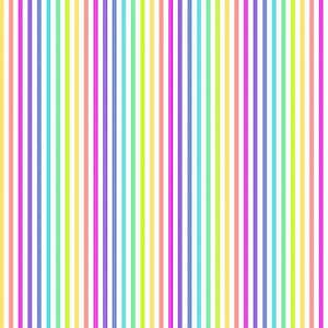 Rainbow Sprinkles Striped White 9427-L Cotton Fabric Andover BTY