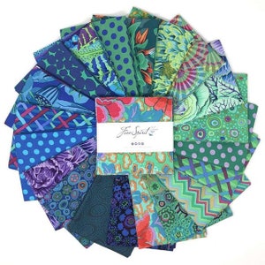 Kaffe Fassett Ocean 5" Squares Spring 2022 Free Spirit Fabrics