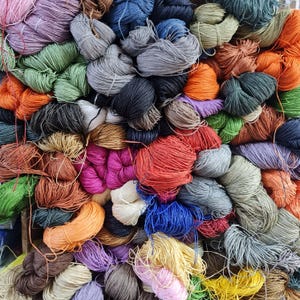 Natural Raffia Paper Yarn Bundle: Eco-Friendly Knitting, Crochet, Macrame