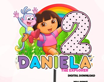 Dora Cake Topper Etsy Australia Dora Cake Topper Etsy Australia