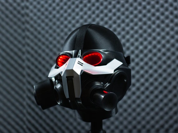 Killzone Helghast Mask / Cyber Ninja / Custom Cosplay / Cyberpunk 