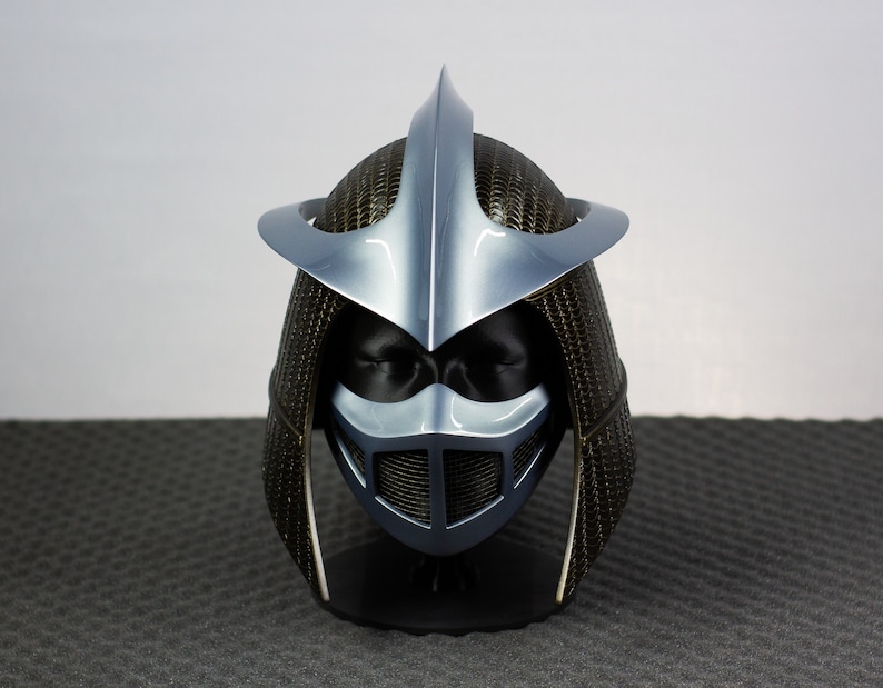 TMNT 1990 Shredder Cosplay Wearable Helmet Replica Etsy