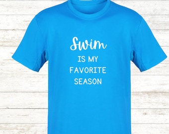 Youth Swimmer Tee – Swim is My Favorite Season