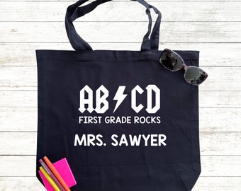 ABCD Grade Level Rocks Tote Bag