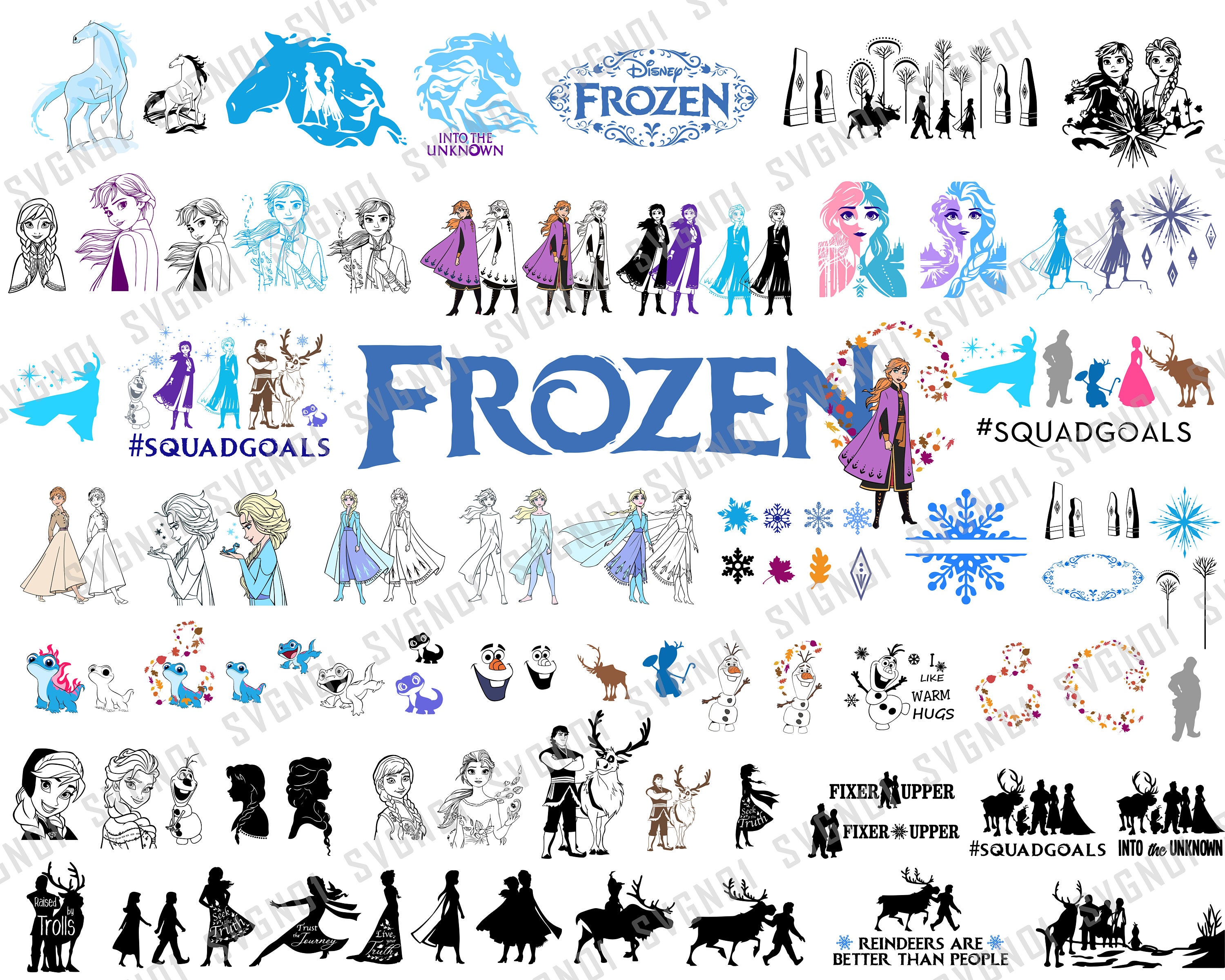 Frozen Svg Bundle Frozen Svg files for Cricut Frozen Svg Cut - Etsy.de