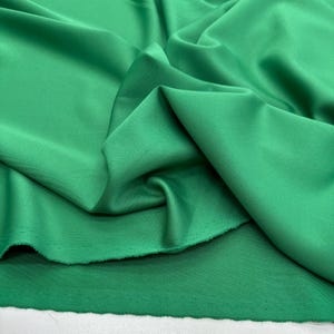 Green High-Quality Soft Stretch Scuba Fabric, Fabric for Dresses, Pants, Jackets, Diving Suits(150 cm or 58 inches or 1.64 yards)