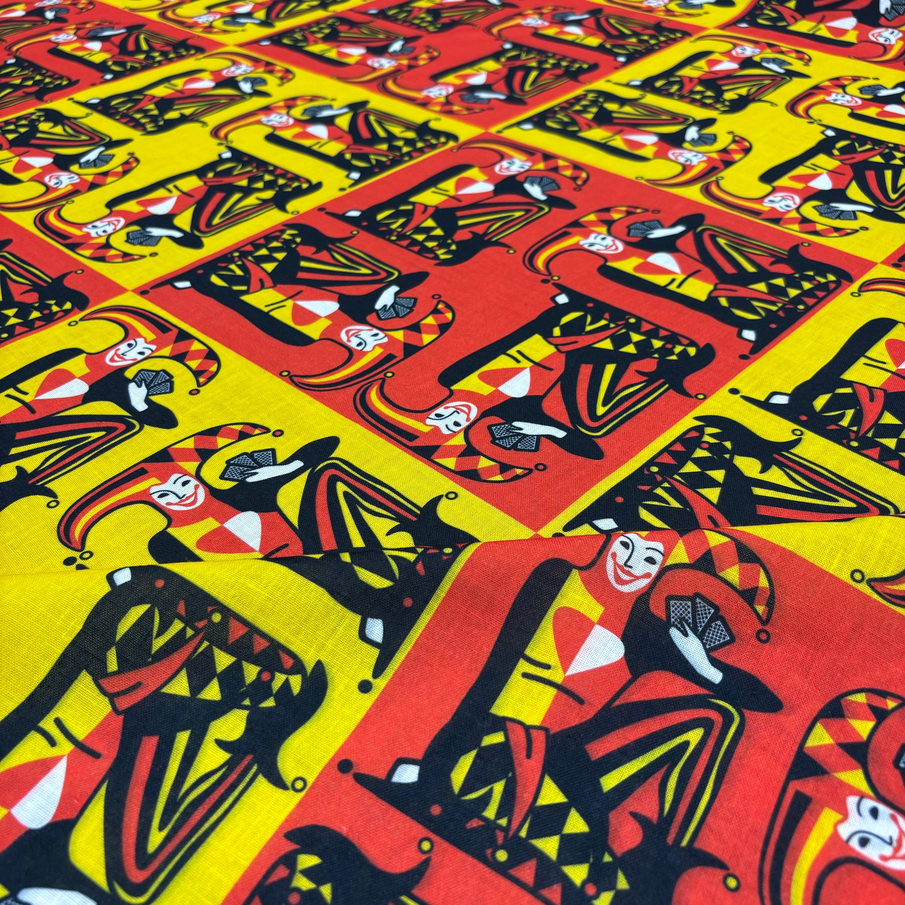 Jester Abstract Italian Linen Fabric: Abstract Jester Design, Fashion & Home Textile ...
