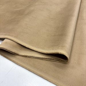Soft Camel 100% Cotton Luxury Corduroy Fabric, Fabric by the yard, Corduroy Fabric for Dress-Skirt-Pants  (150cm or 58 inch or 1.64 yards)