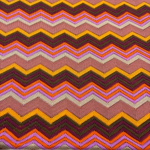 Zigzag Pattern Knitted Fabric Pink ( 150 cm or 1.64 yards or 57 inches width) Home Decor Fabric,Pareo,Jersey fabric, Luxury Fabric