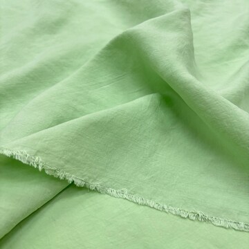 Mint Green Washed Luxury Cupro Fabric – Soft Drapey Sustainable Fabric for Dresses, Blouses, Skirts (150cm/1.64 yard/57 inch width)